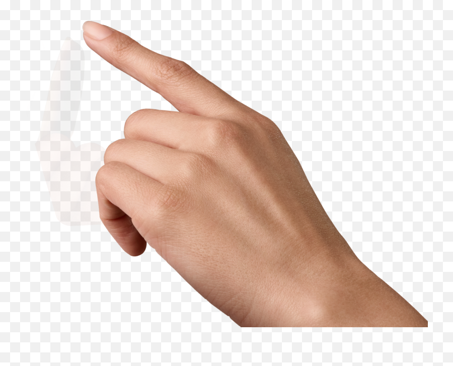 Finger Tap Transparent Png - Hand Touch Transparent,Touch Png