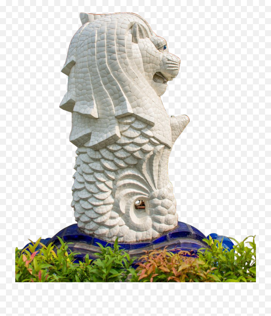 Download Stone Merlion Statue Material Park Changchun - Merlion Park Png,Sculpture Png