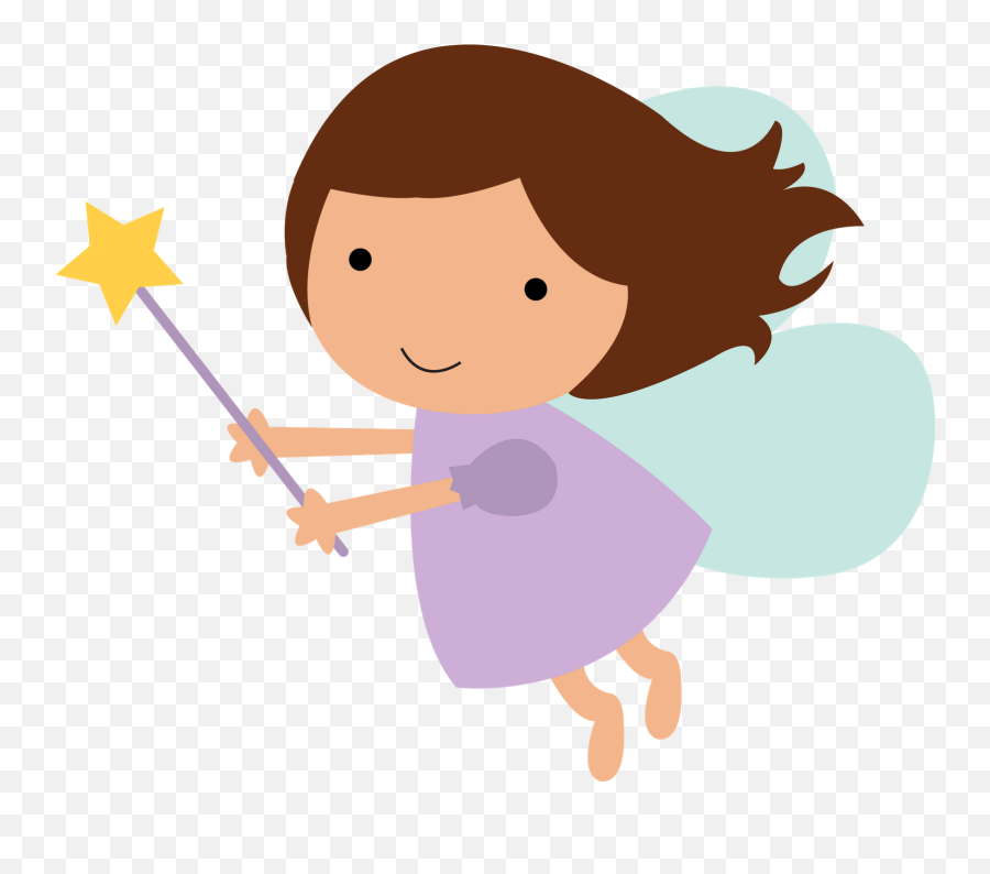 Cute Clipart Fairy - Happy 2nd Birthday From Granddaughter Png,Fairy Png Transparent