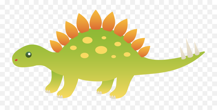 Download Clipart Birthday Dinosaur 10 Cute - Cute Dinosaur Stegosaurus Clip Art Png,Dinosaur Png