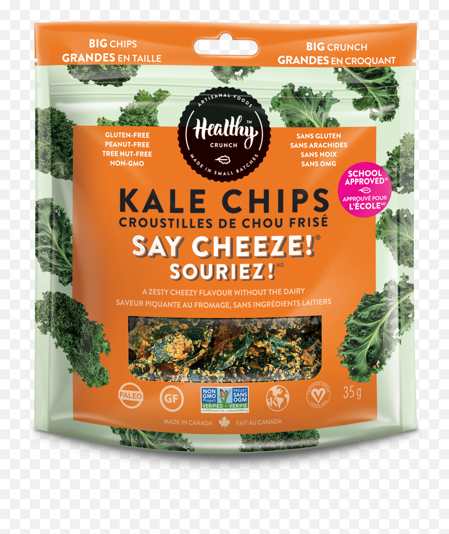 Say Cheeze Kale Chips - Ranch Kale Chips Png,Kale Png