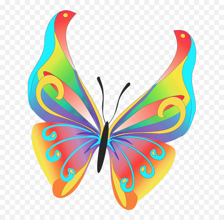 Clip Free Library Butterfly Png Files - Clipart Butterfly Png Free,Butterfly Png Clipart