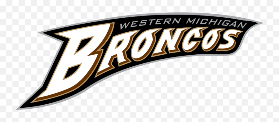 Filewestern Michigan Broncos Text Logopng - Cfbhc Wiki Vector Western Michigan Logo,Broncos Png