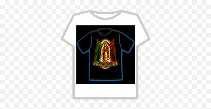 Virgen - Deguadalupewithmexicanflag Roblox Shirt Roblox Png,Virgen De Guadalupe Png