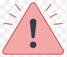 Triangle Warning Sign Png Clipart - High Risk Icon