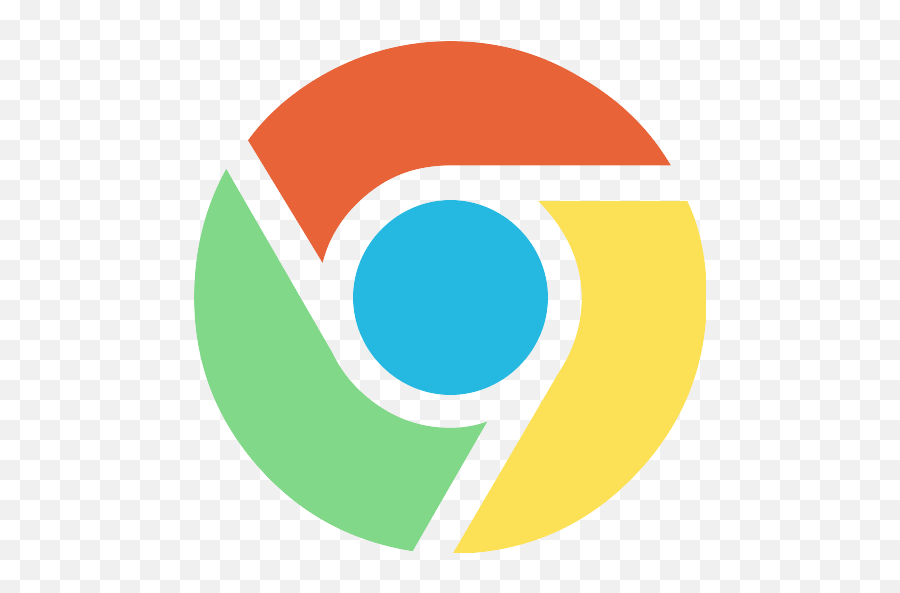 Google Chrome Logo Png Icon - Chrome Logo No Background,Chrome Logo Png