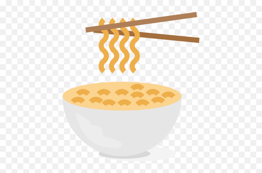 Noodles Icon Myiconfinder - Noodle Flat Design Png,Noodles Png