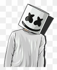 Poker Sticker - Marshmello Png