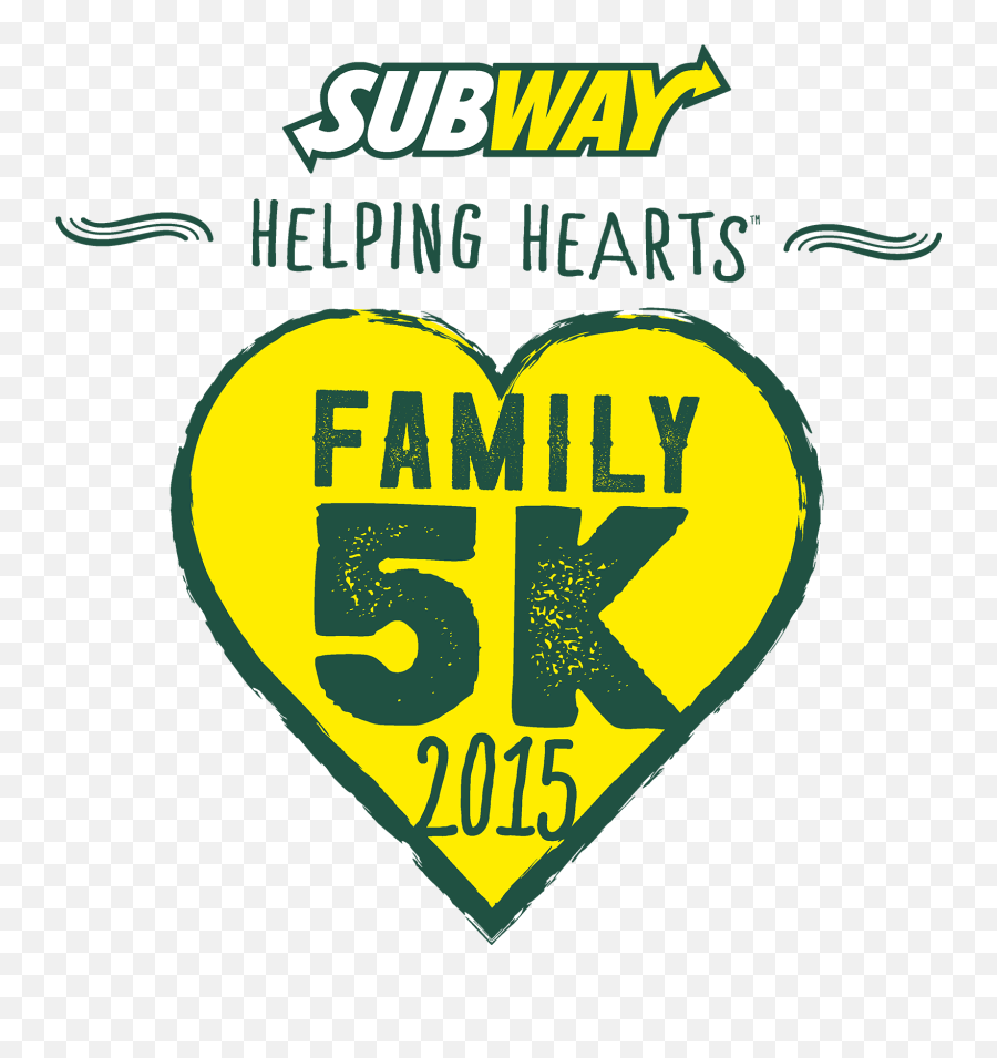 5k Race Subway Helping Hearts Family Series Highbury - Subway Png,Subway Png