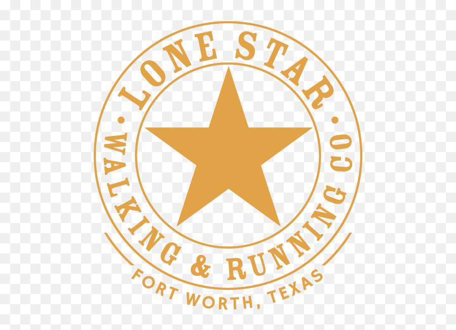 Lone Star Walking U0026 Running Co - Circle Png,Texas Star Png