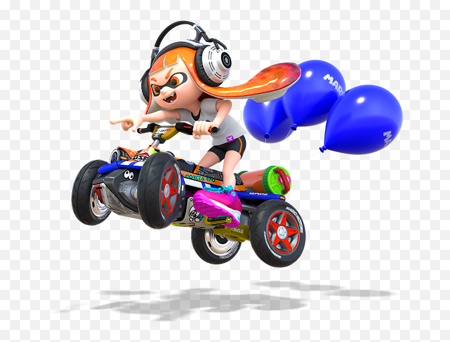 Mario Kart 8 Deluxe Inkling - Splatoon Mario Kart Png,Mario Kart 8 Deluxe Png