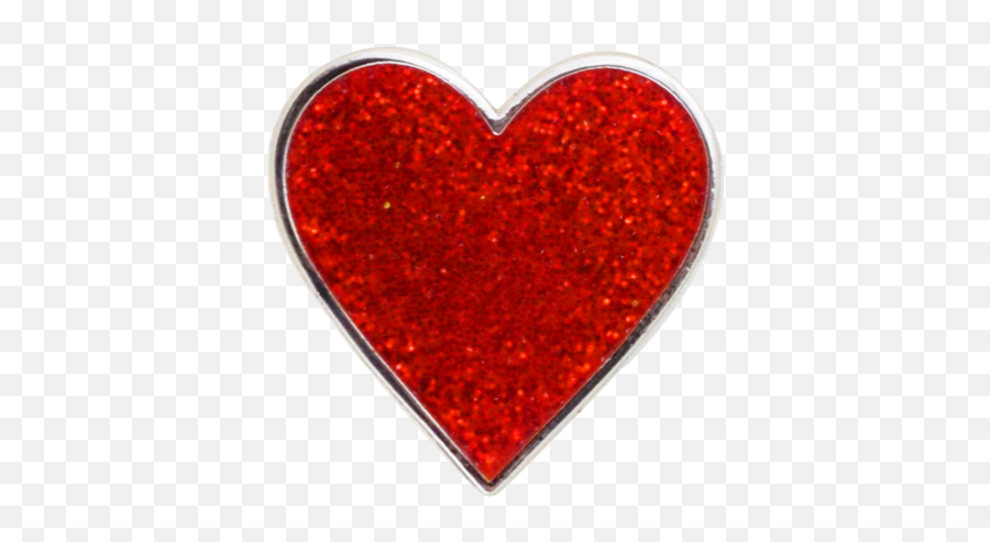 Heart Emoji Red Glitter - Red Glitter Heart Png,Red Glitter Png
