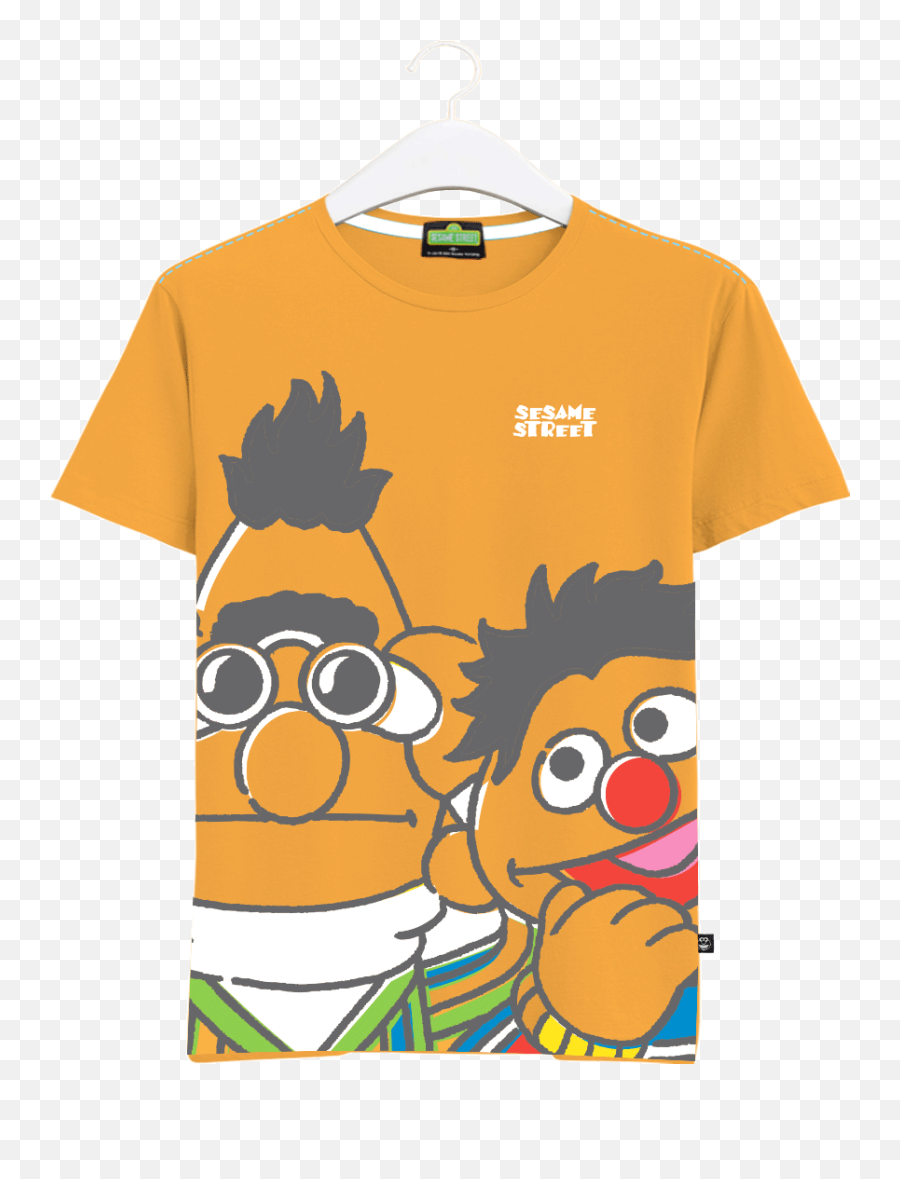 Sesame Street Unisex Graphic T - Shirt Cartoon Png,Sesame Street Png