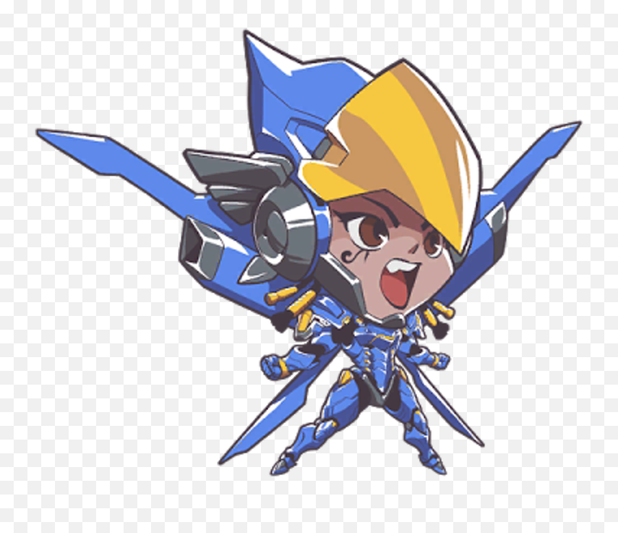 Overwatch Pharah Cute Spray Clipart - Overwatch Pharah Cute Spray Png,Pharah Transparent