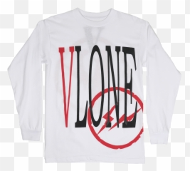 Download Vlone Reversible Long Sleeve - Vlone Staple Hoodie White Png,Vlone Png