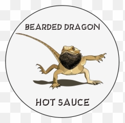 The Bearded Dragon Hot Sauce - Cartoon png