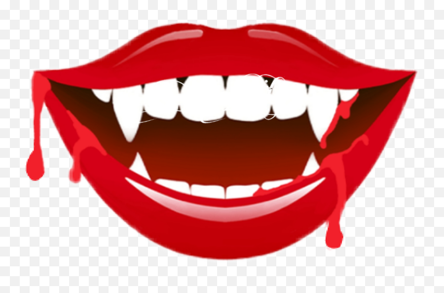 Download Halloween Vampiremouth Mouth Vampire Hd Png - Vampire Mouth Png,Vampire Fangs Png