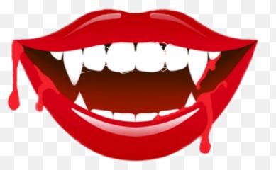 Download Halloween Vampiremouth Mouth Vampire Hd Png - Vampire Mouth Png,Vampire Fangs Png