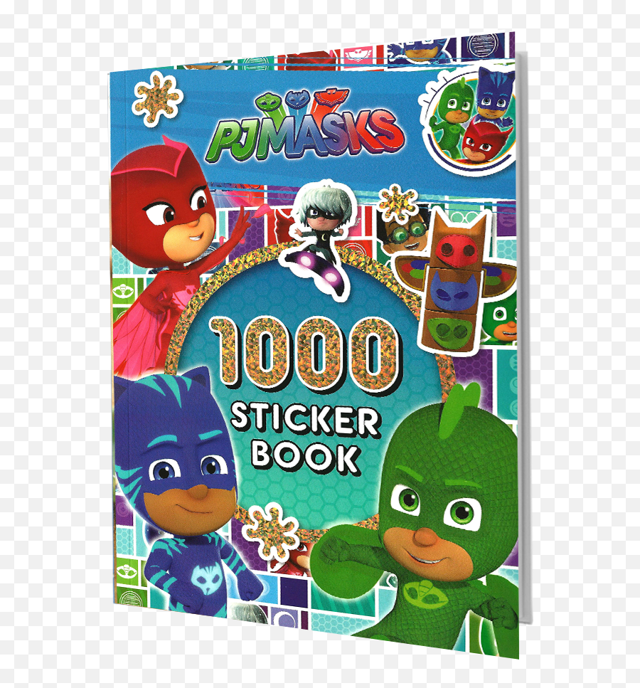 Disney 1000 Sticker Book - Pj Masks Pj Masks Sticker Book 1000 Png,Pj Mask Png