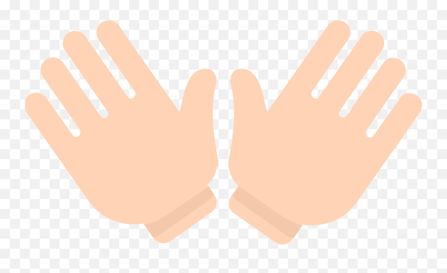 Open Hands Emoji Clipart Free Download Transparent Png - Imagem De Duas Maos Abertas,Open Hands Png