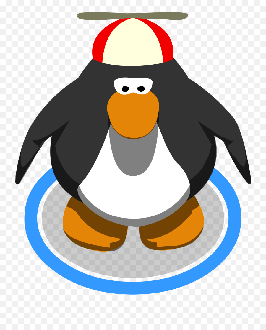 Club Penguin Helicopter Hat - Propeller Hat Club Penguin Png,Propeller Hat Png