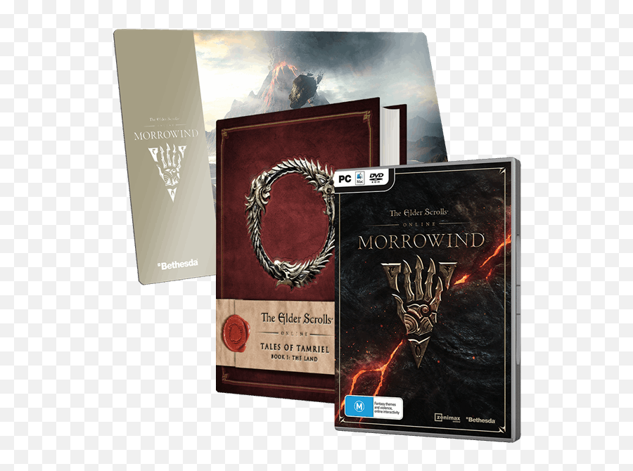 The Elder Scrolls Online Morrowind Archivist Pack - Book Cover Png,Morrowind Logo