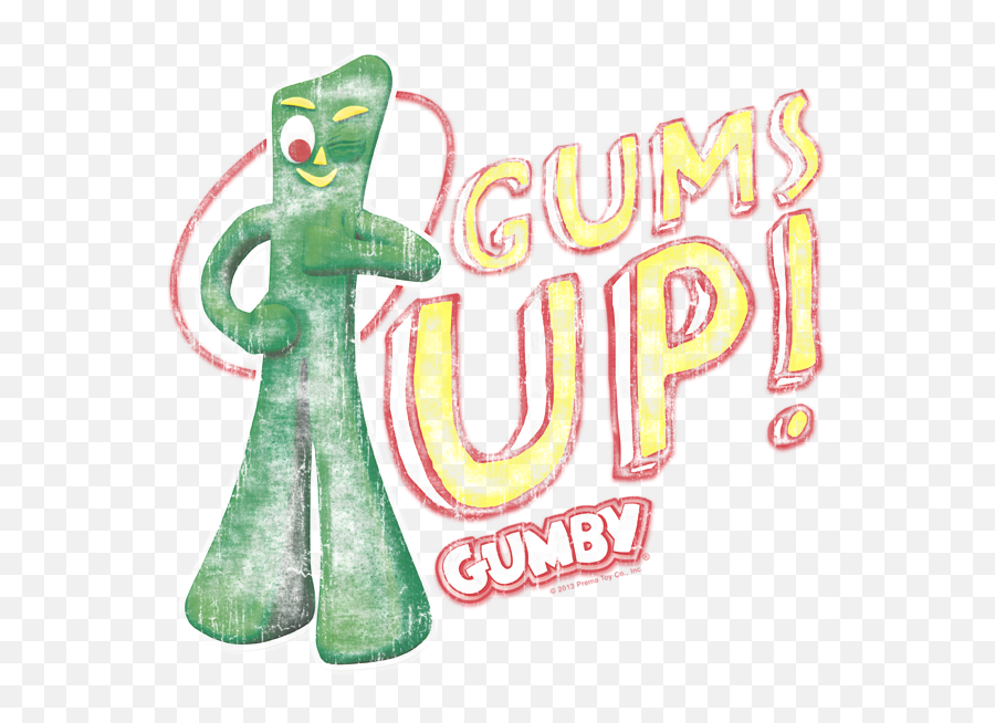 Gumby - Gums Up Womenu0027s Tshirt Dot Png,Gumby Png