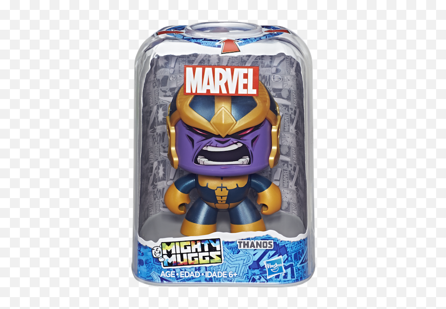 Hasbro New York Toyfair 2018 Reveals - Infinity Gauntlet Mighty Muggs Marvel Thanos Png,Thanos Gauntlet Png