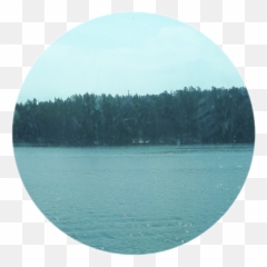 Download Hd Ocean Sea Blue Water Circle Aesthetic Wow - Ocean Aesthetic Circle Transparent Png,Ocean Transparent