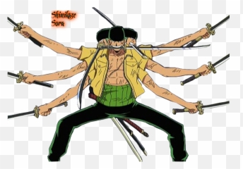 Zoro One Piece Png, Transparent Png - 839x678 PNG 