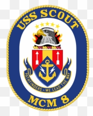 Mine Countermeasures Ship Uss - Uss Scout Crest Png,Scout Png