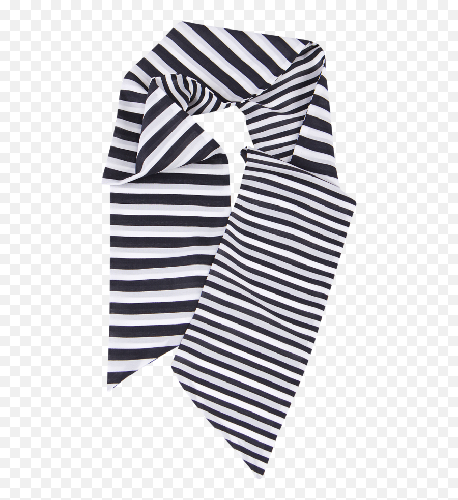 Download Naracamicie Scarf With Black Stripes - Monochrome Solid Png,Black Stripes Png