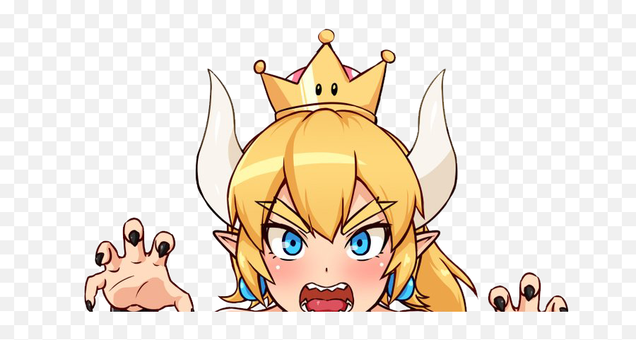 Bowsette Skin In Smash Ultimate - Bowsette Sticker Png,Bowsette Png