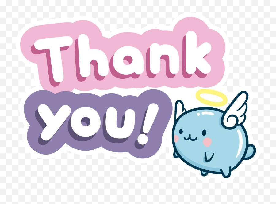 Happy Thanks Sticker Png For Watching Transparent