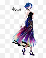 Render Ami Mizuno Sailor Mercury - Inferior Moon Sailor Moon Png,Sailor Mercury Png