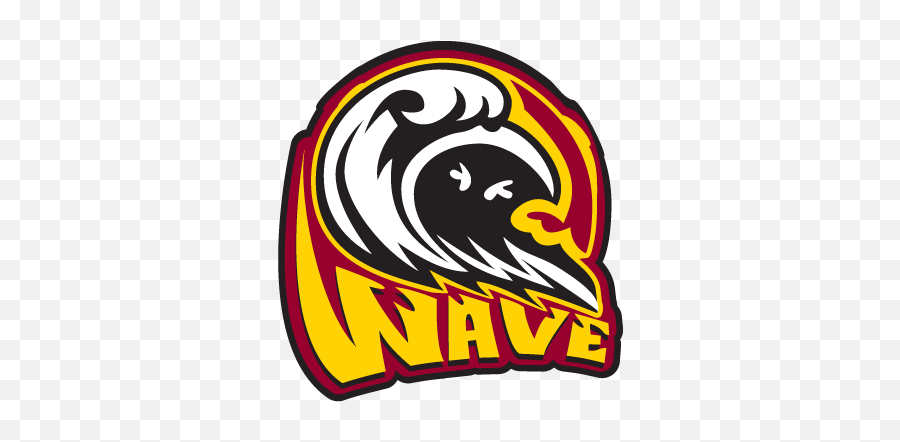 Wave Logo Decorative Decal - Tenstickers Clip Art Png,Wave Logo