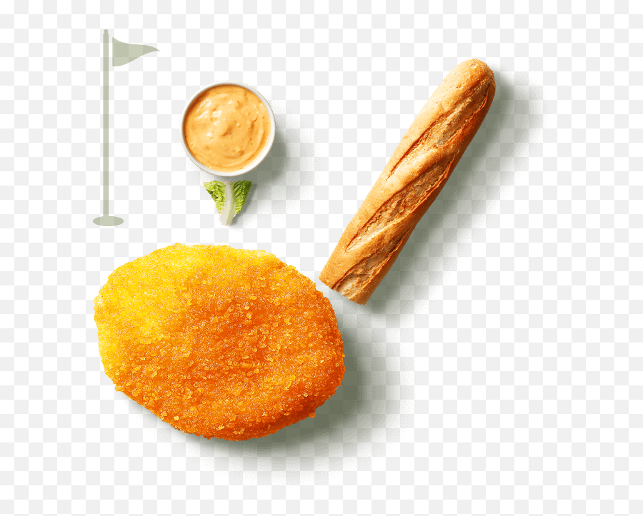 Golf Crocodille - Bread Png,Chicken Nuggets Png