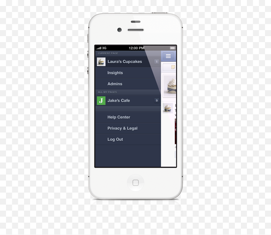 Facebook Pages Manager For Iphone Lets You Control Your Page - Technology Applications Png,Facebook Icon On Ipad