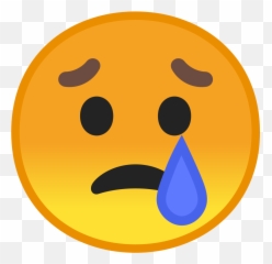 Facial Expression - Sad Emoji Png