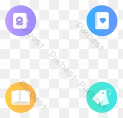 Various Books Icons Psd Free Download - Pikbest Dot png