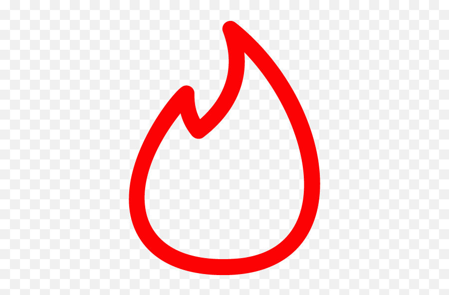 Red Tinder 2 Icon - Free Red Social Icons Light Brown Icon Tinder Png,Due Icon