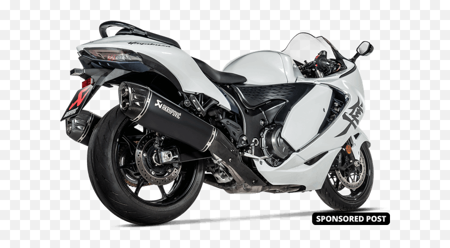 052621 - Sponsoredakrapovicsuzukihayabusaexhaustf Hayabusa Akrapovic Exhaust Png,Icon Neo Daytona Jacket