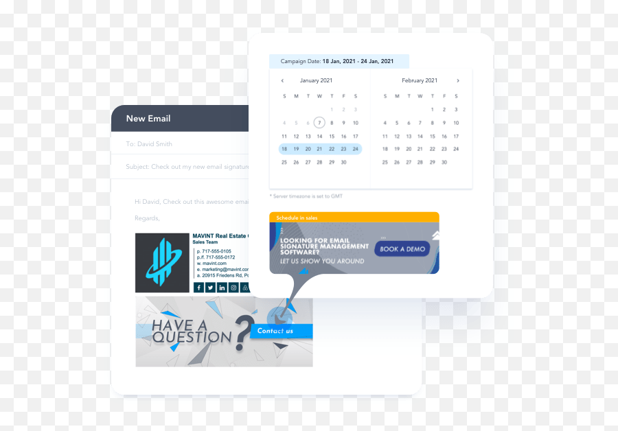 Email Signature Generator With Templates - Newoldstamp Dot Png,Facebook Email Signature Icon