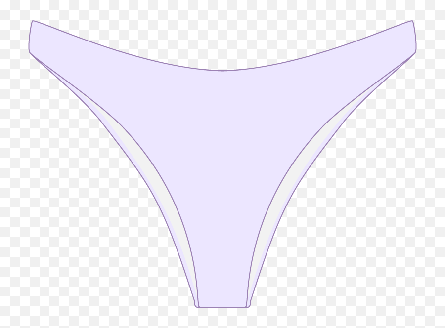 Lavender Americana Bottoms - Solid Png,Thong Icon