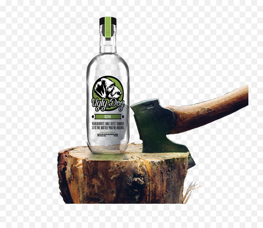 Ugly Dog Distillery - Domaine De Canton Png,Vodka Bottle Png