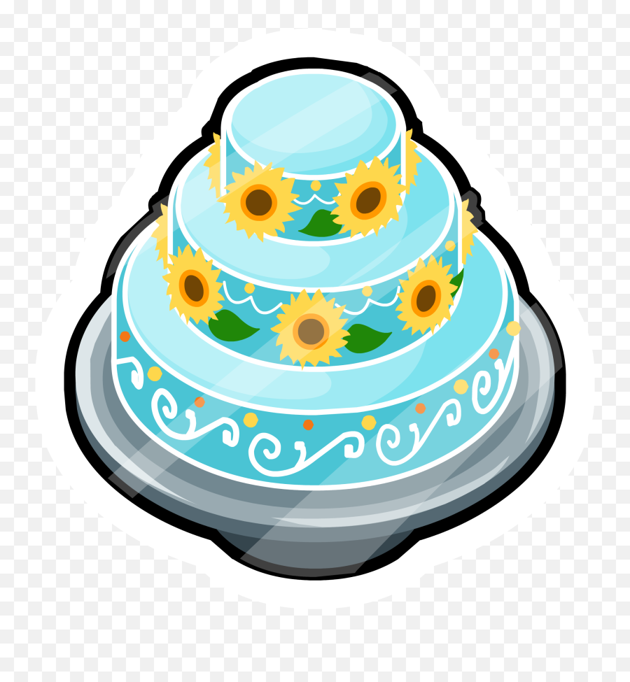 Frozen Clipart Cake - Frozen Fever Birthday Cake Png Frozen Fever Cake Clipart,Birthday Cake Transparent Background