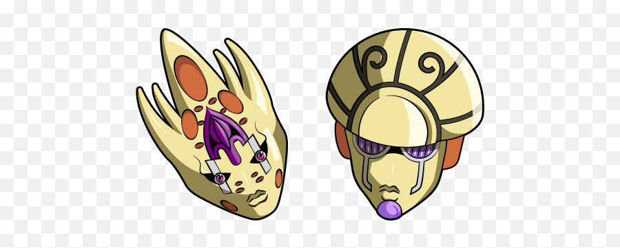 Jojou0027s Bizarre Adventure Gold Experience And Requiem Cursor - Jojo Golden Experience Evolution Png,Okuyasu Icon