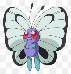 Butterfree Png 6 Image - Pokemon Butterfree,Butterfree Png