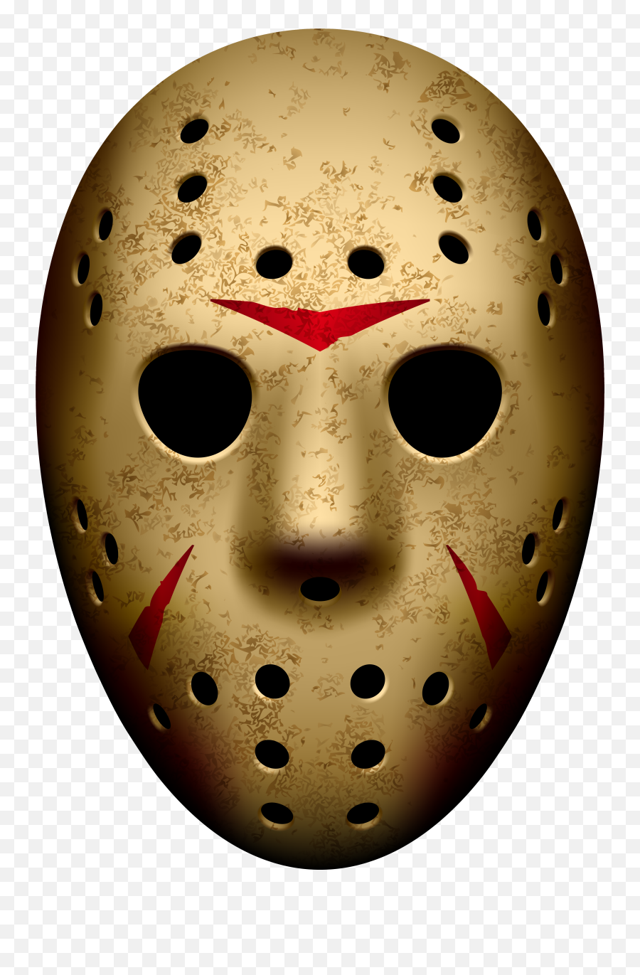 Jason Mask Friday The 13th Png Clip Art - Mask Jason Voorhees Face,Jason Png