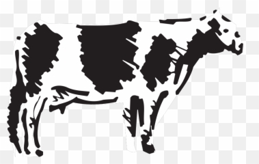 Side View Cow Sketch Png Svg Clip Art For Web - Download Cattle,Cow Icon Png